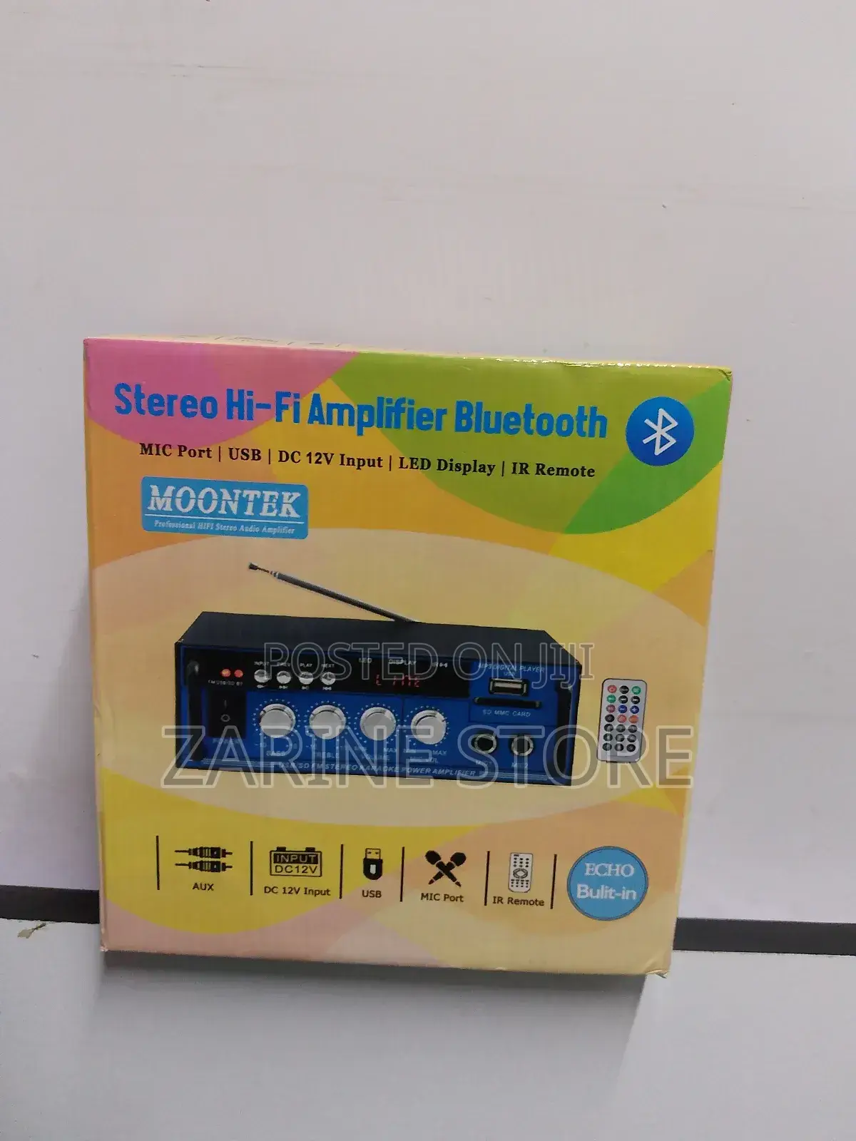 MT-05T Amplifier Moontek Speaker Impedance 4-10 Ohms