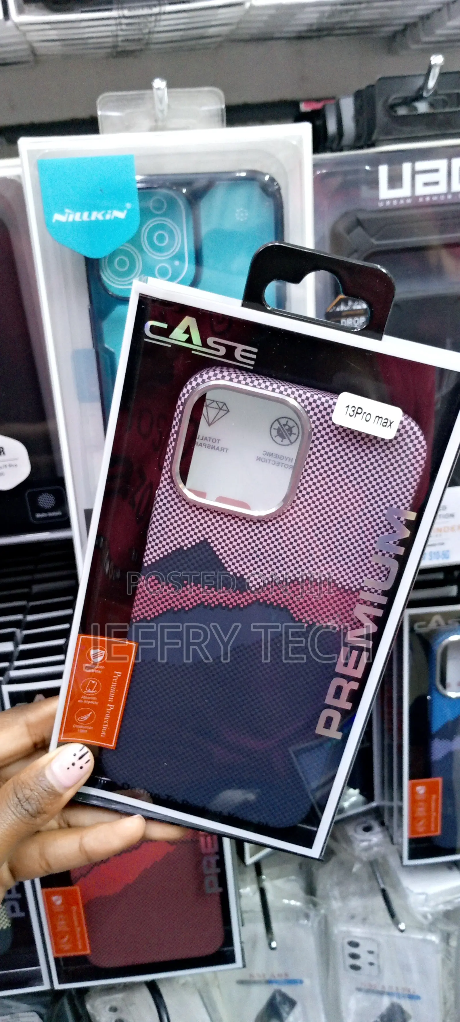 New Original Branded Carbon Fibre Casefor iPhone13 Max