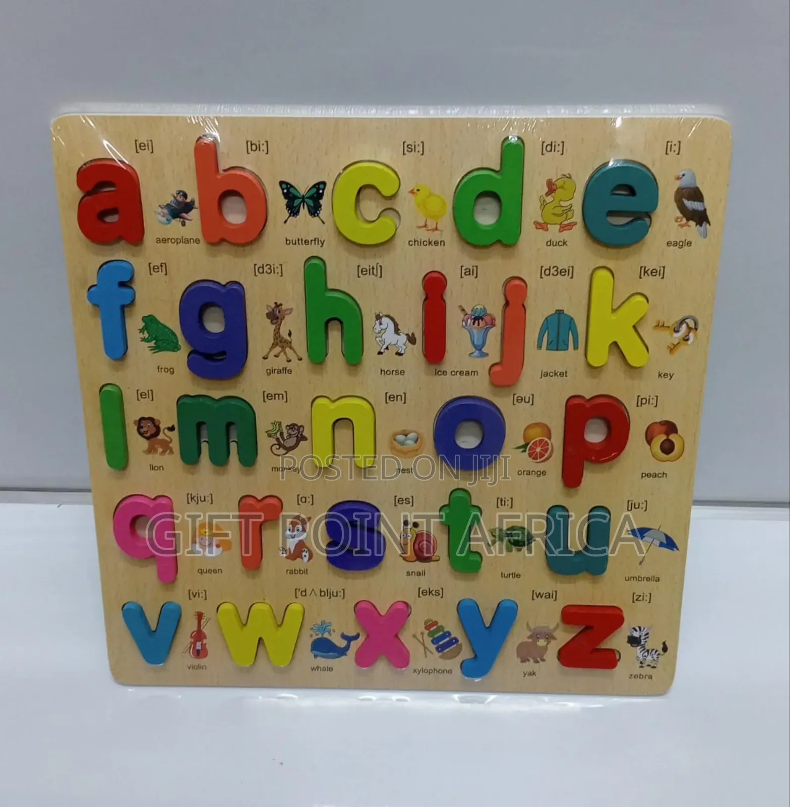 Wooden Kids Small Letters Board