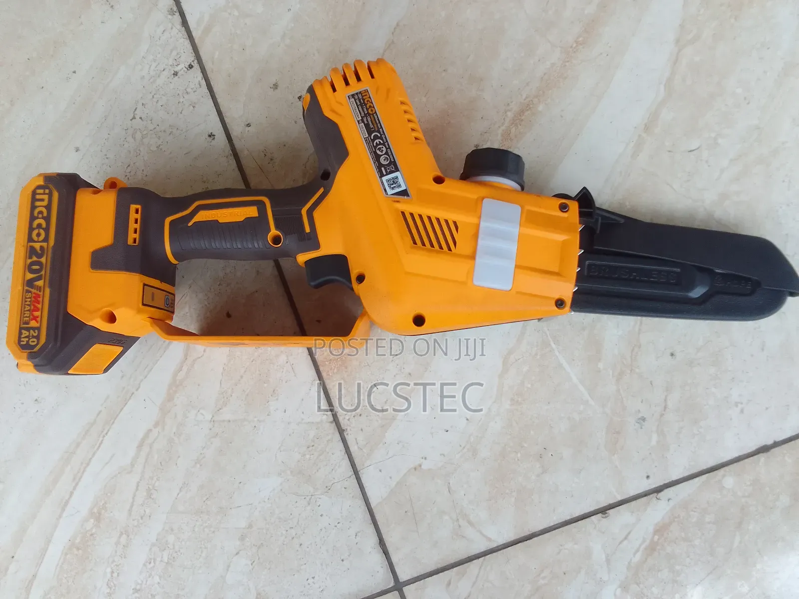 Ingco CGSLI2068 Lithium-Ion Mini Chainsaw 20V