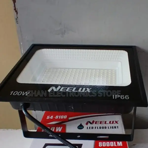 White 100 Watt Led Flood Light, for Warehouse, Ip66