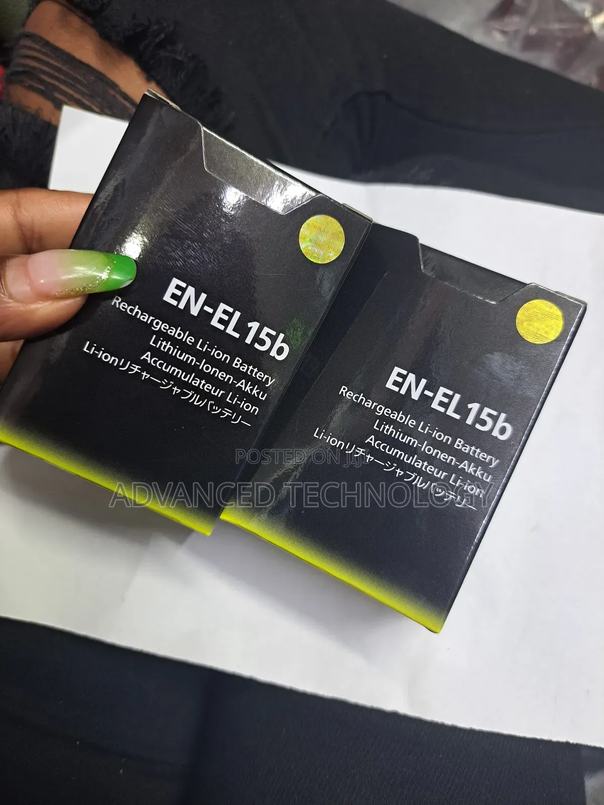 Nikon en-El1b Camera Battery for D7500,D750,D7100,D800,D610,