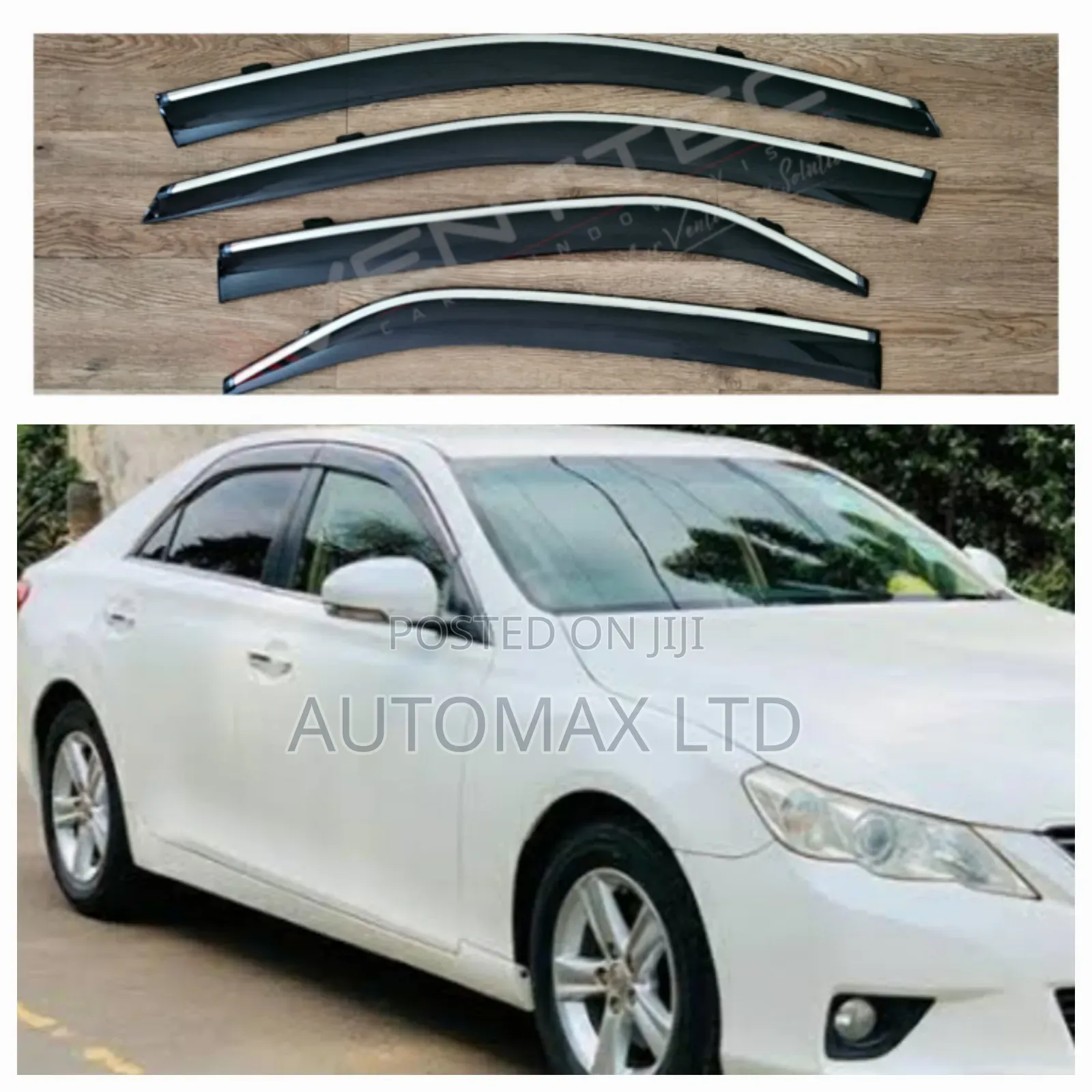 GRX130, Toyota Mark X, Wind Visors/ Wind Breakers