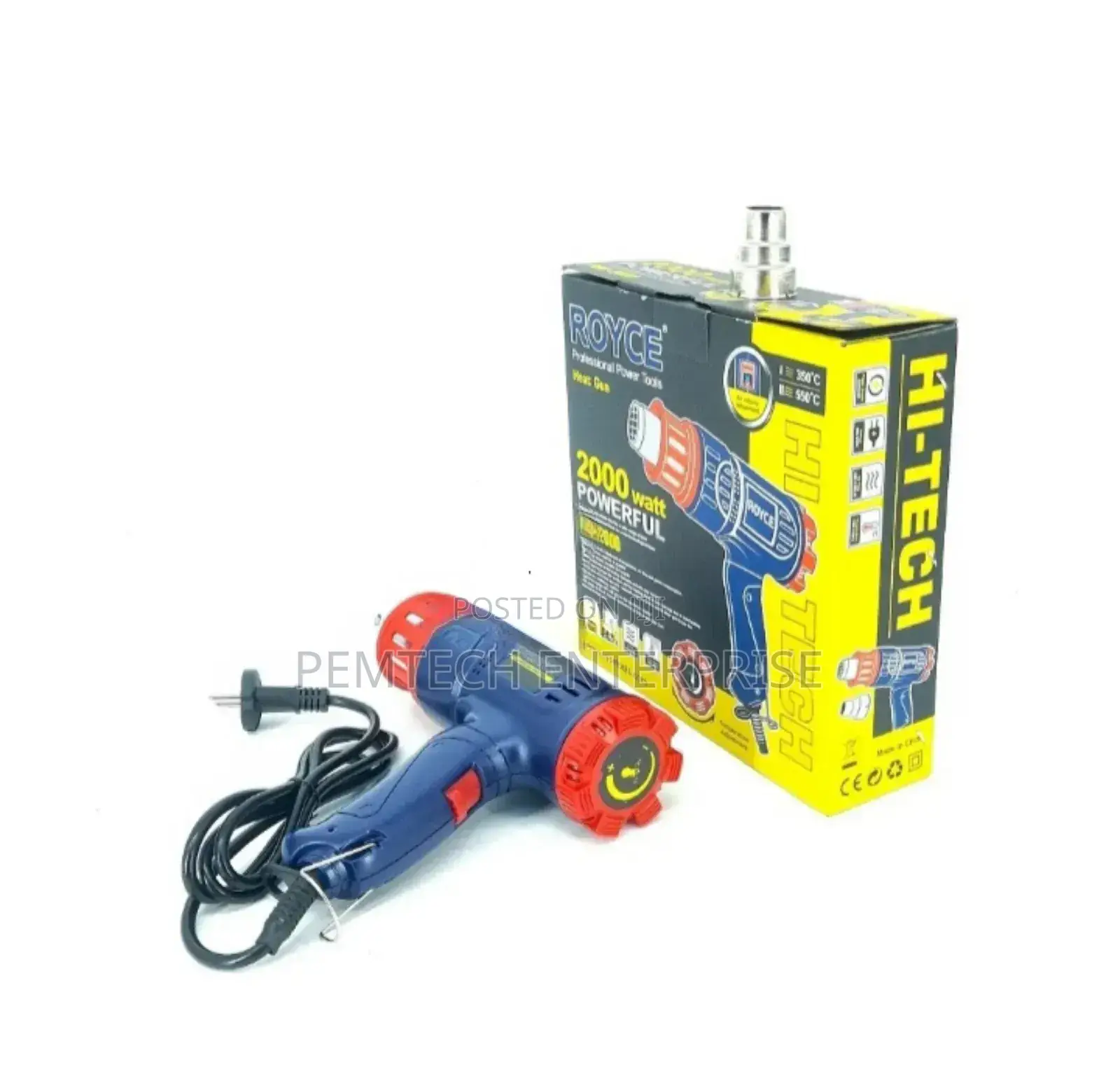 Powerful Royce Heat Gun