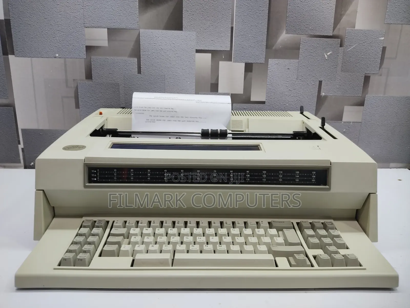 Vintage Ibm 6787-008 Typewriter By Lemark