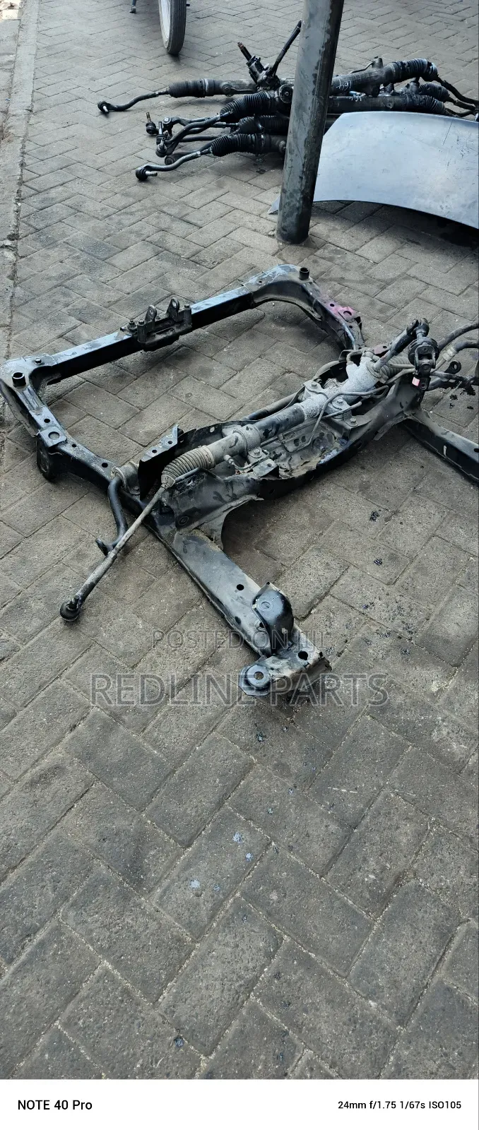 Legacy BR9 Steering Rack Conversion Kit.