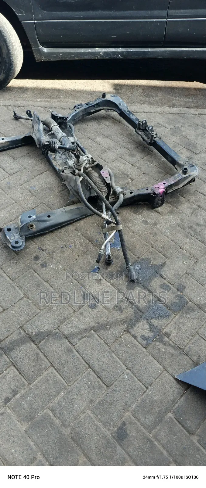 Legacy BR9 Steering Rack Conversion Kit.