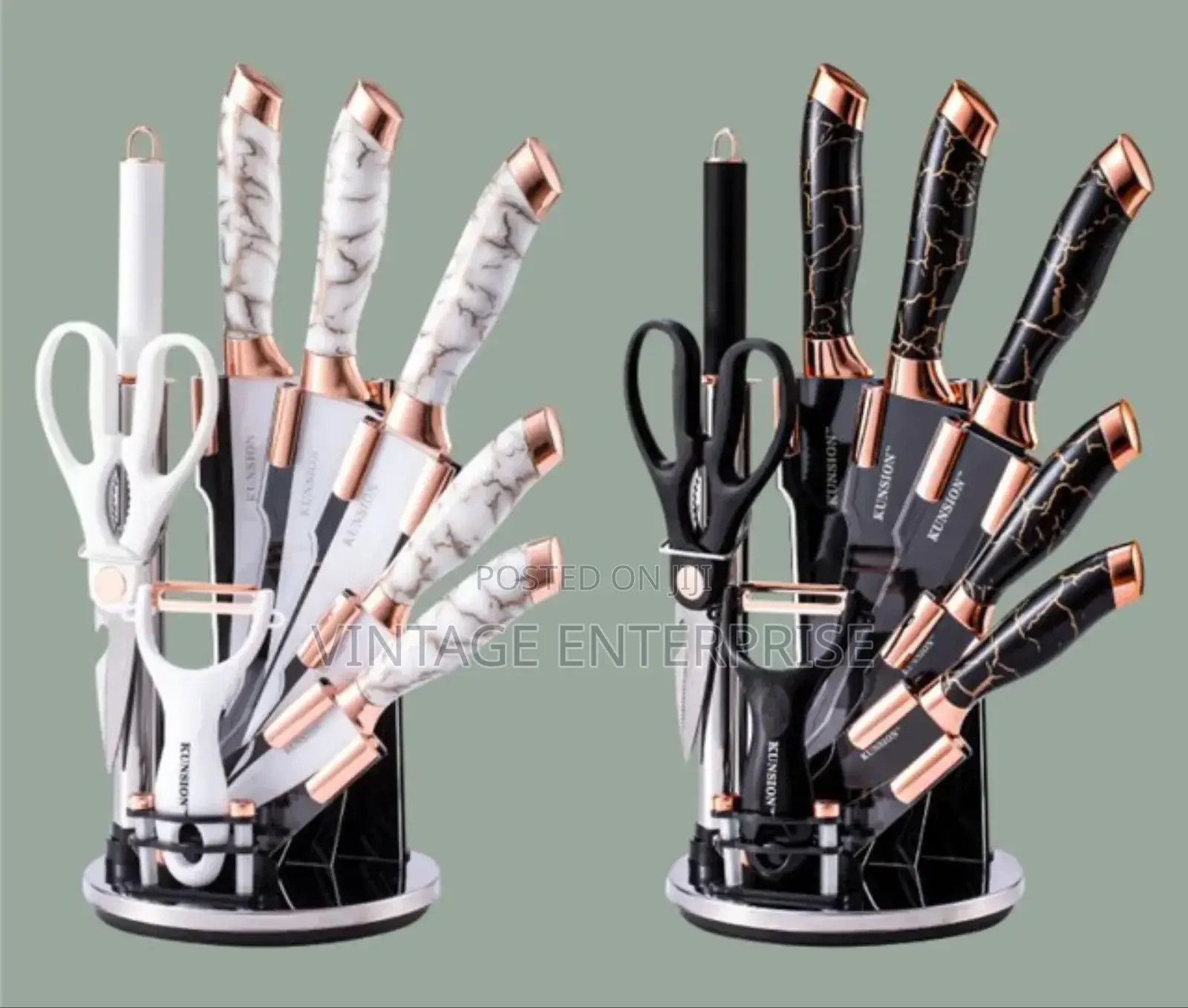 9pcs Dieo Kitchen Knife Set