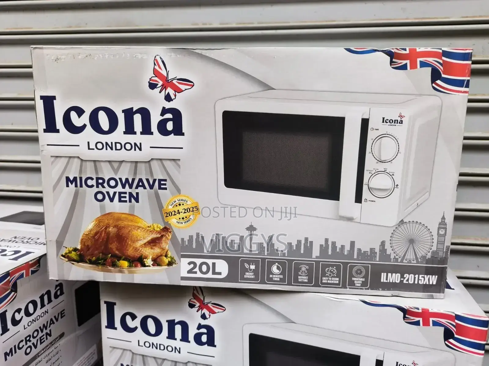 Analogue Microwave Icona With Knobs MI-05