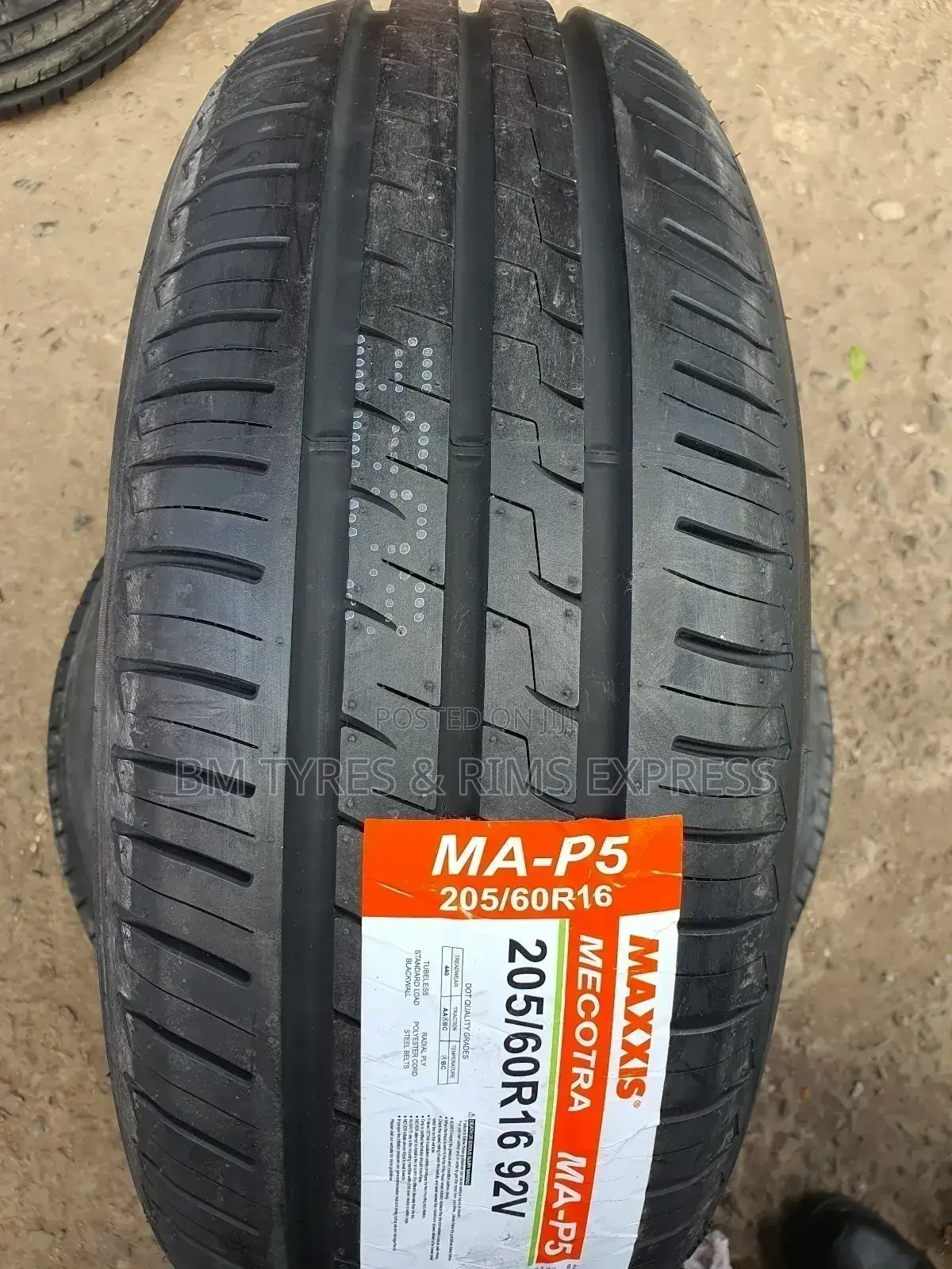 205/60 R16 Maxxis(MP5) New Technology)
