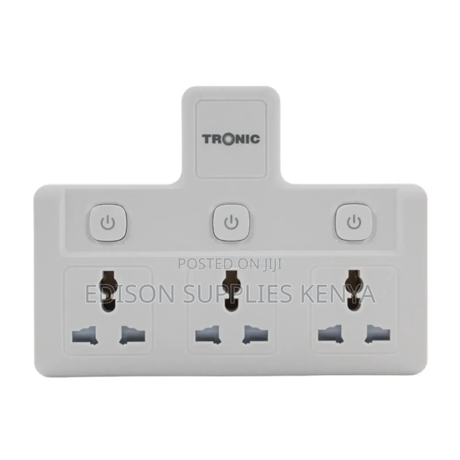 Tronic 3 Way Multi Socket Adaptor, Multiplug Socket