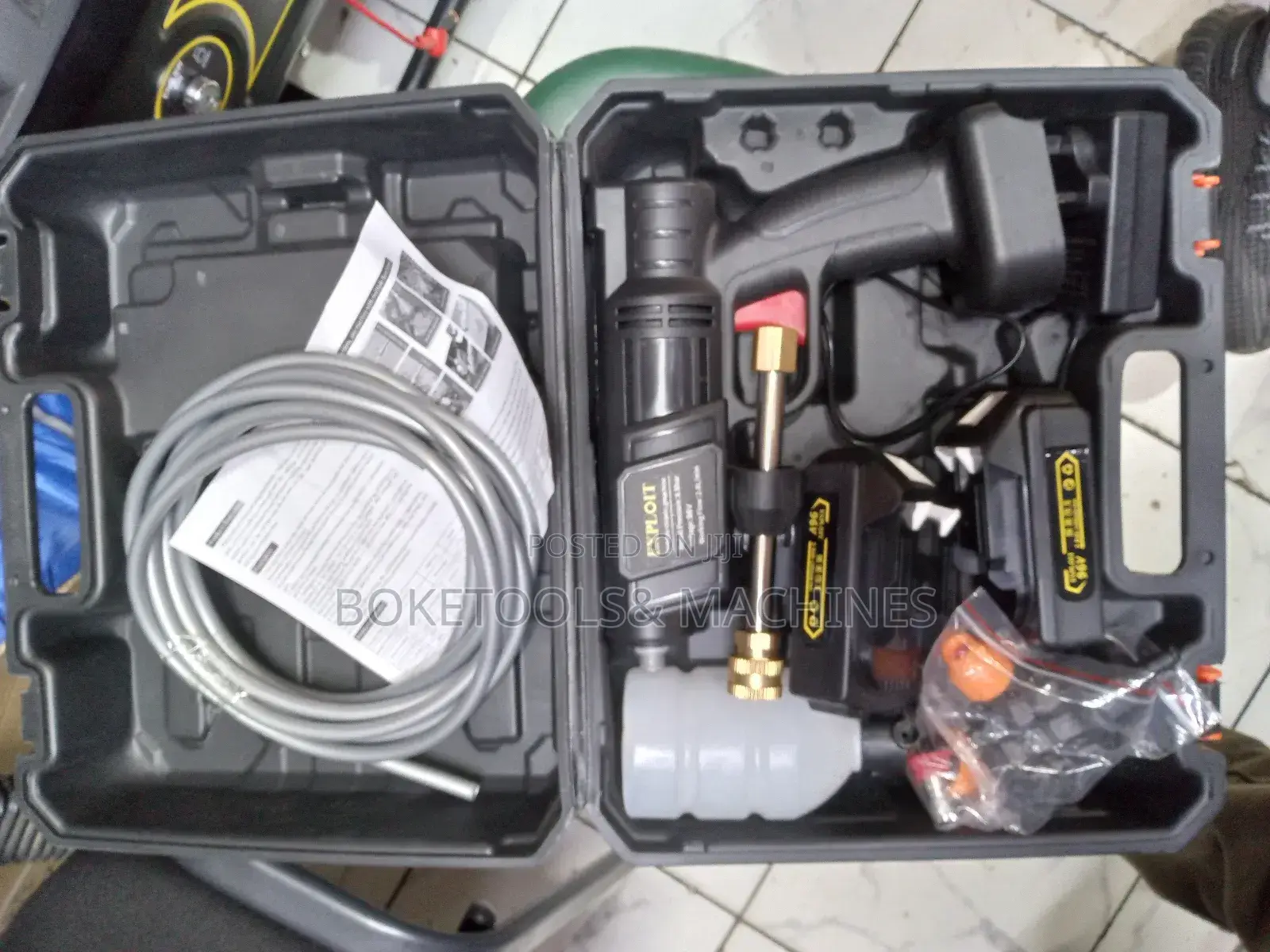 Cordless Carwash Machine