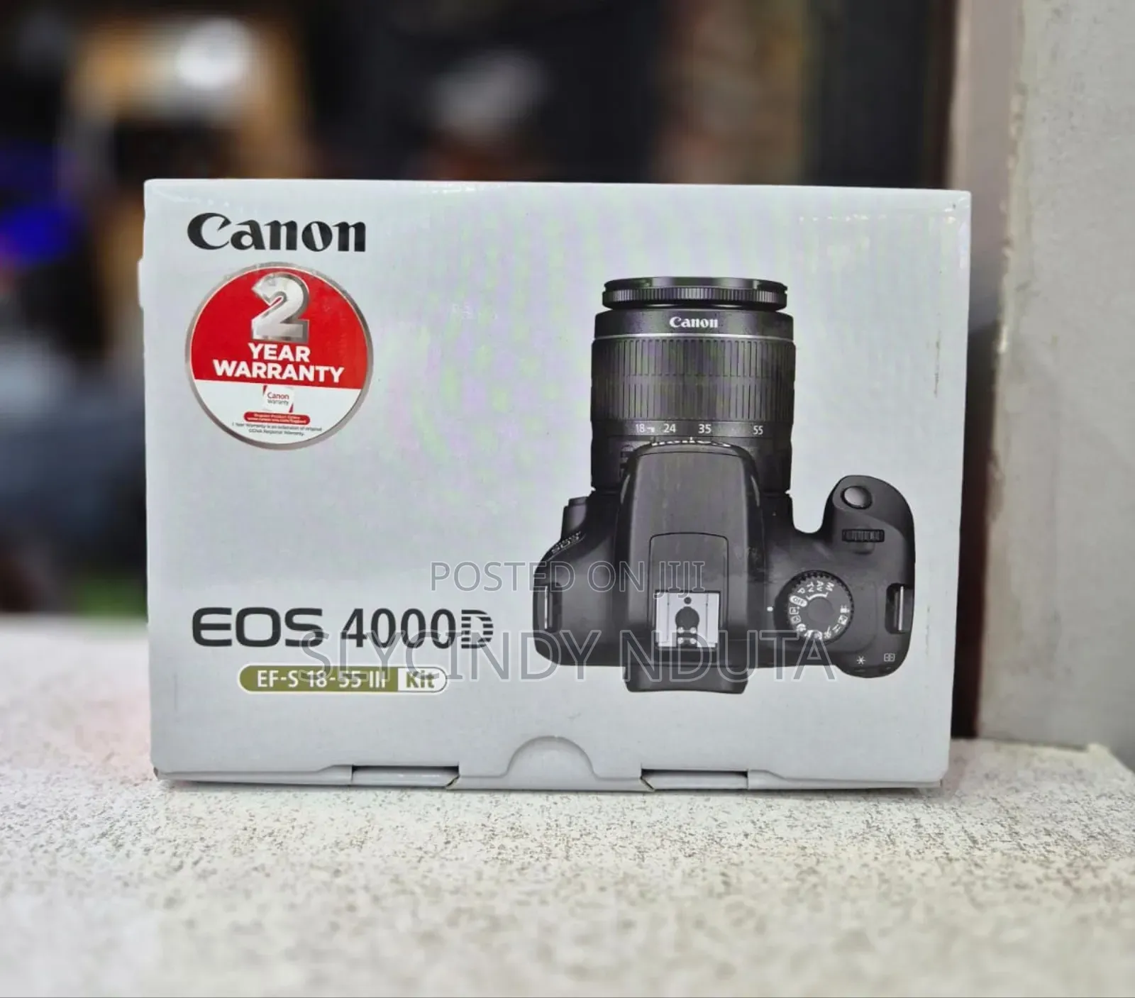 Canon EOS 4000D Ef-S 18-55iii