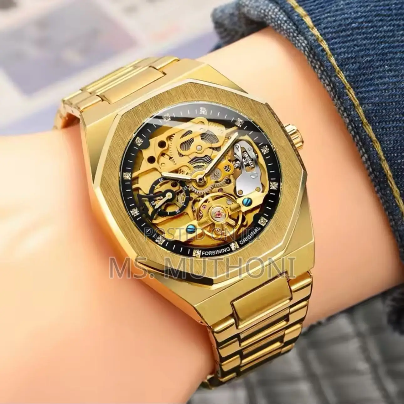 Forsining Automatic Skeleton Watch *