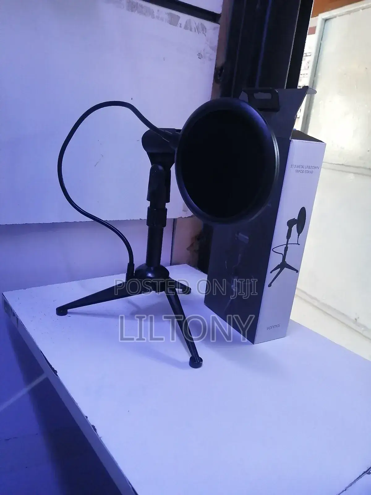 Table Microphone Tripod Stand