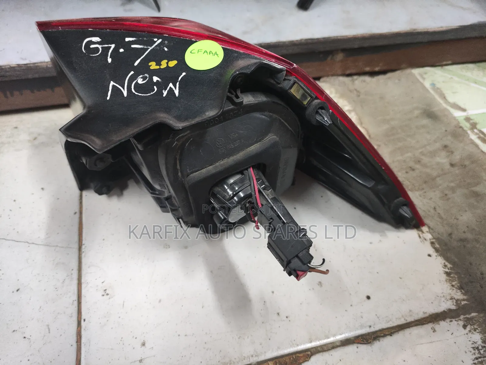 Volkswagen Golf Rear Tail Light