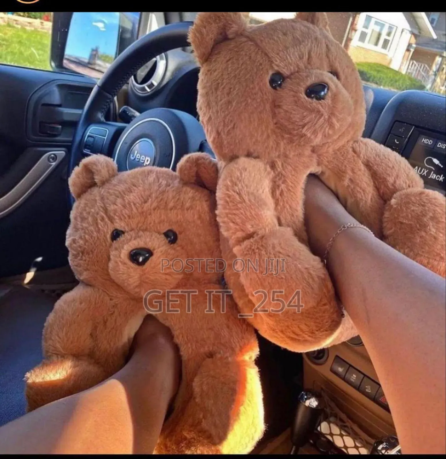 *Bear Fluffy Sandals* Size:*Free Size