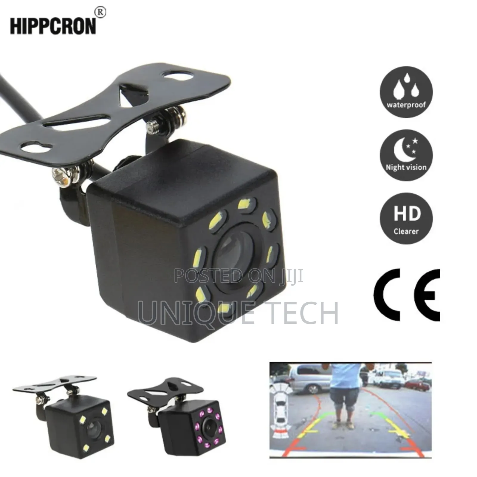 Wide View 8-Led Rear Parking Camera