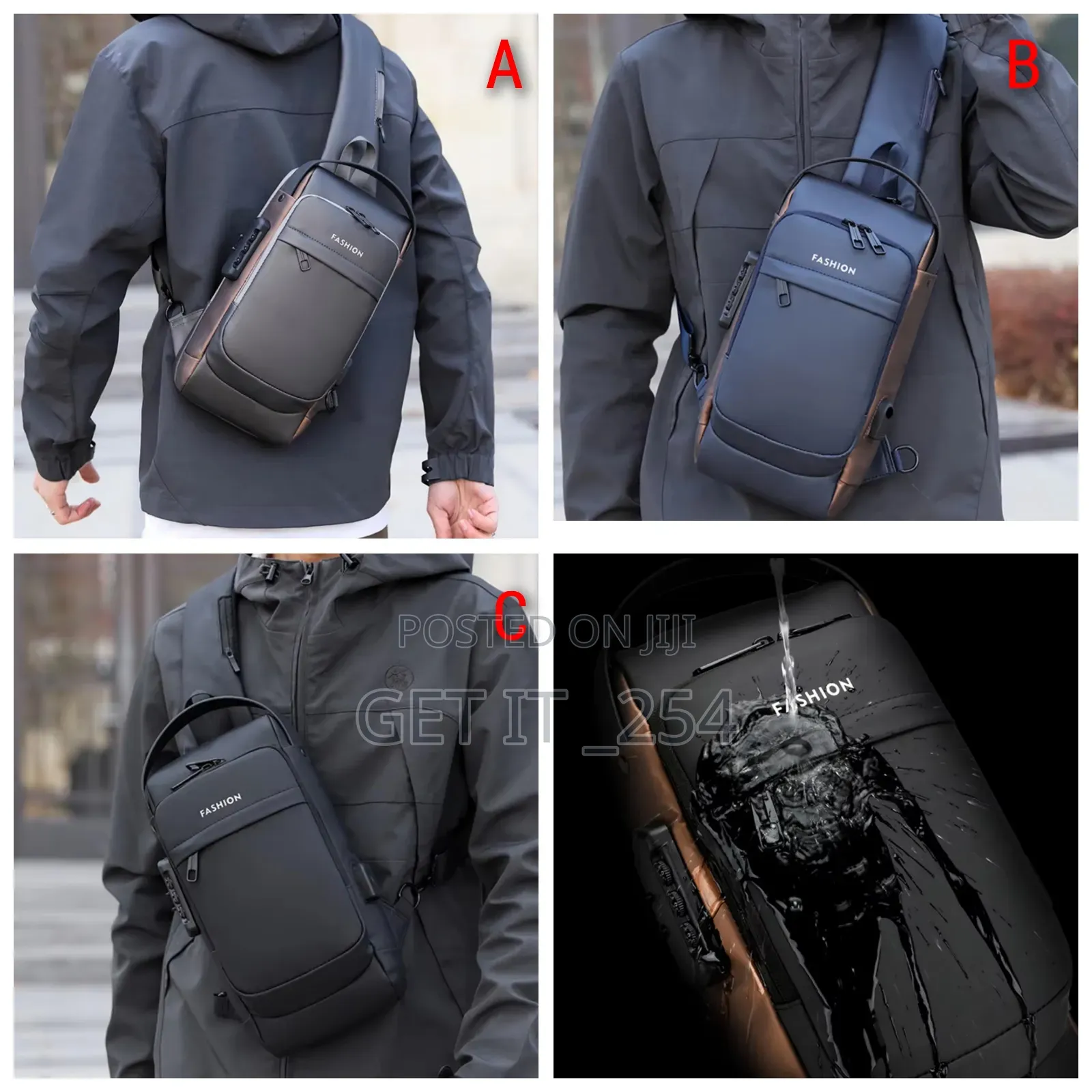 Anti Theft Multifunction Chest Bag
