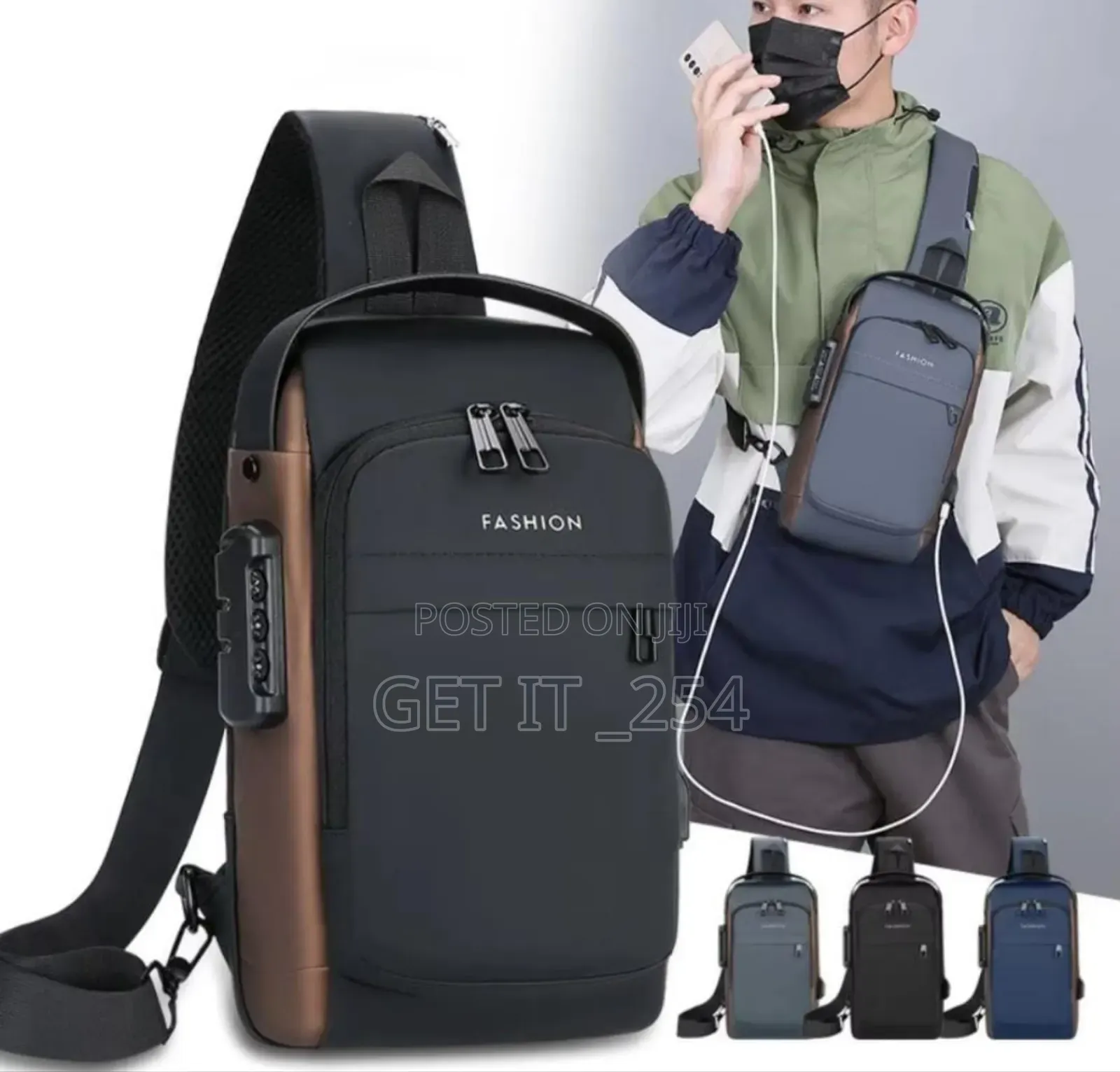 Anti Theft Multifunction Chest Bag