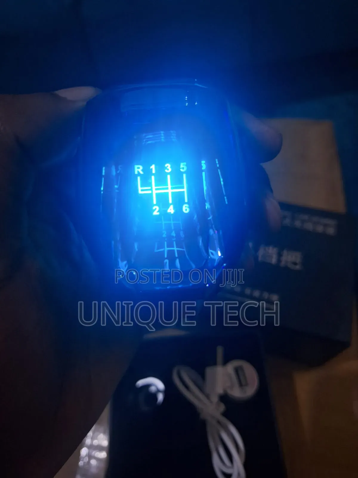 Car Universal Crystal Led Gear Shift Knob Lever