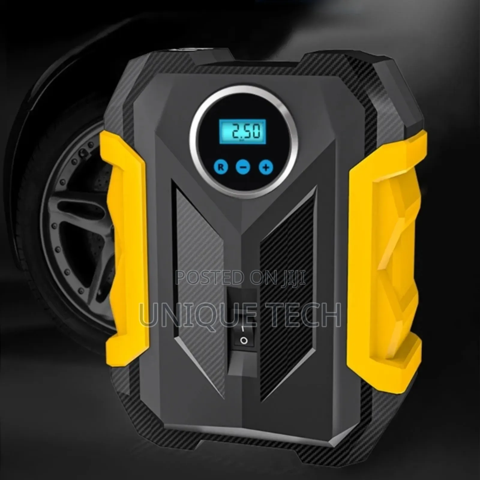 Compact Digital Tire Inflator for Cars