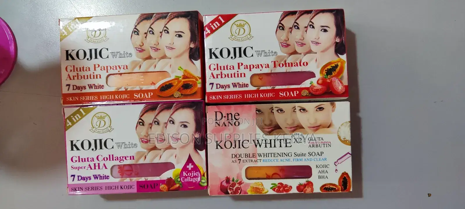 Kojic White Glutathione Soap With Papaya, Kojic and Atbitiny