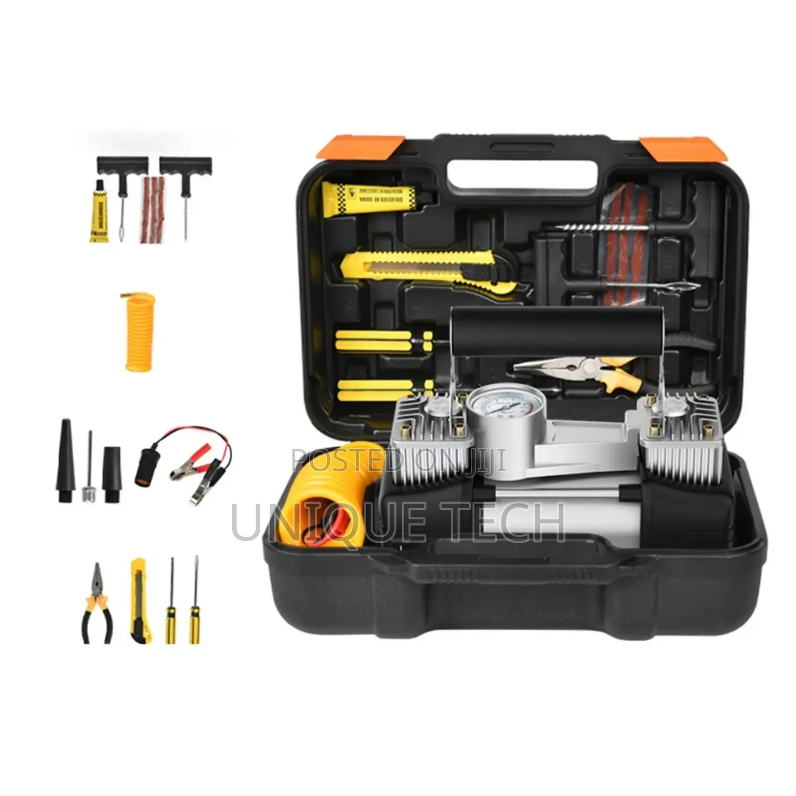 Quickpump Dual Cylinder Portable Air Pump