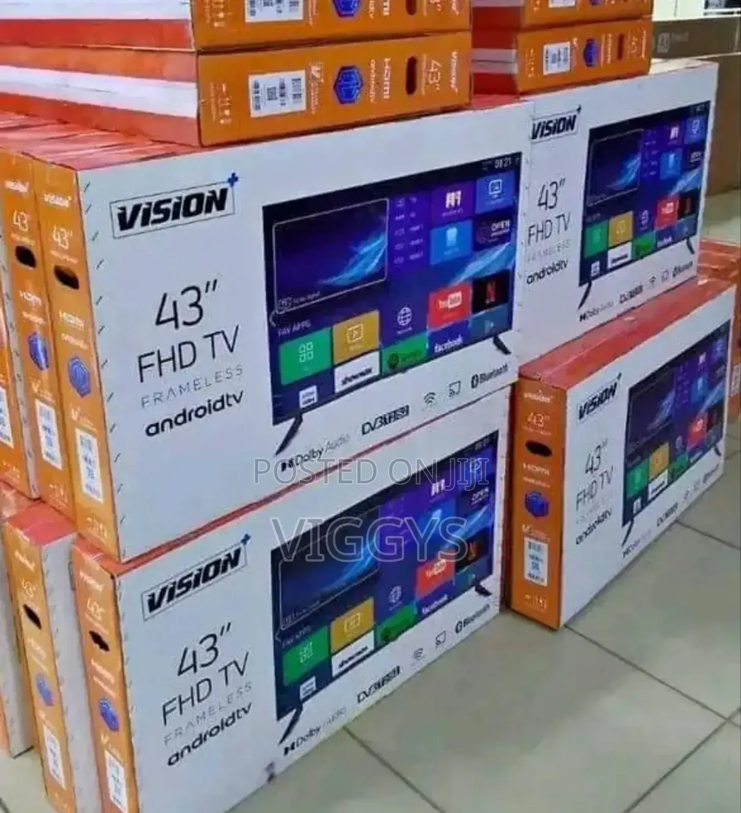 Vision 43 Inch Smart Android Tv/ V_4