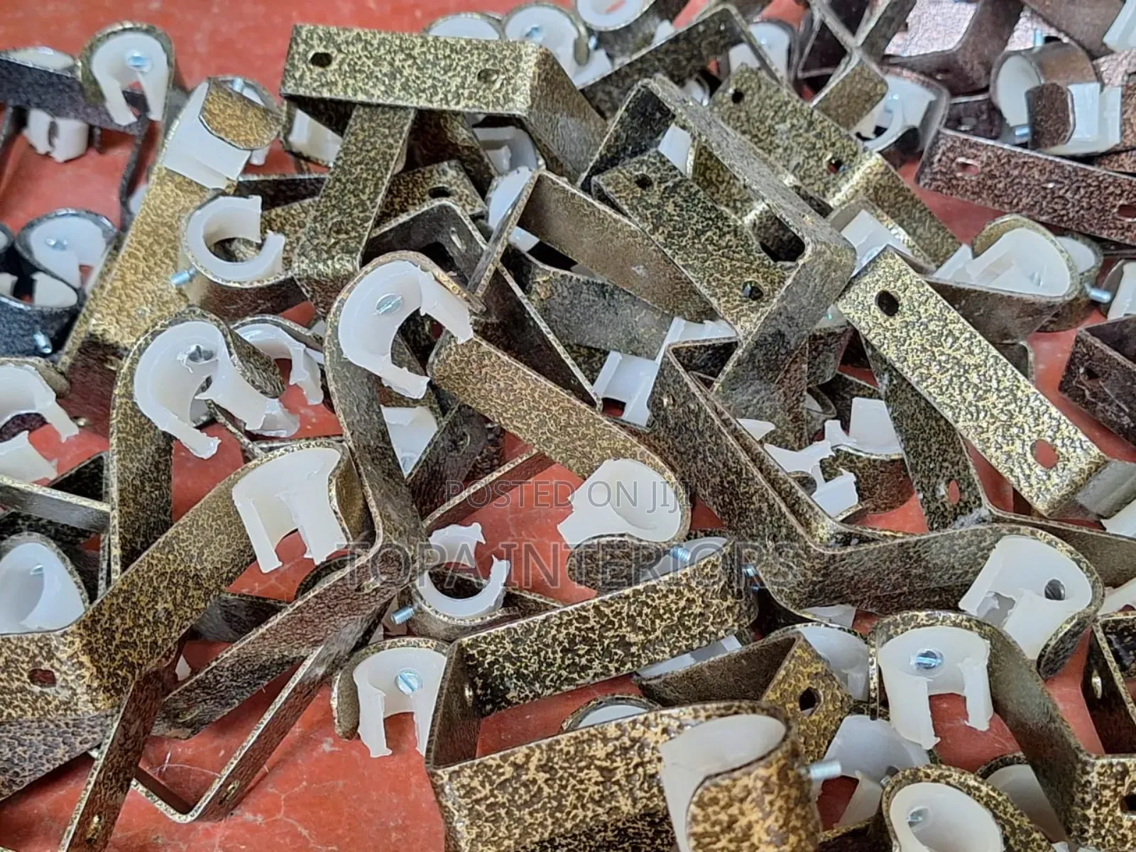 Metallic Curtain Rod Holders Curain Rod Brackets
