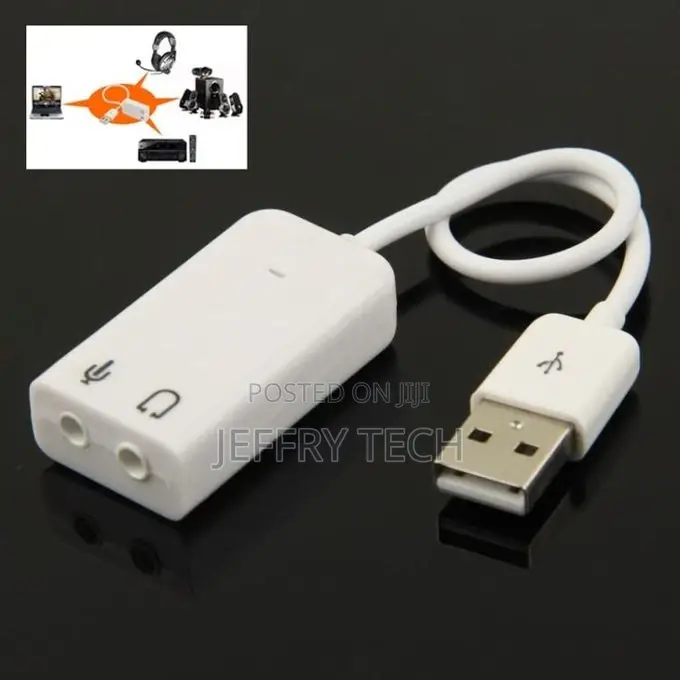 7.1 Channel USB Sound Adapter