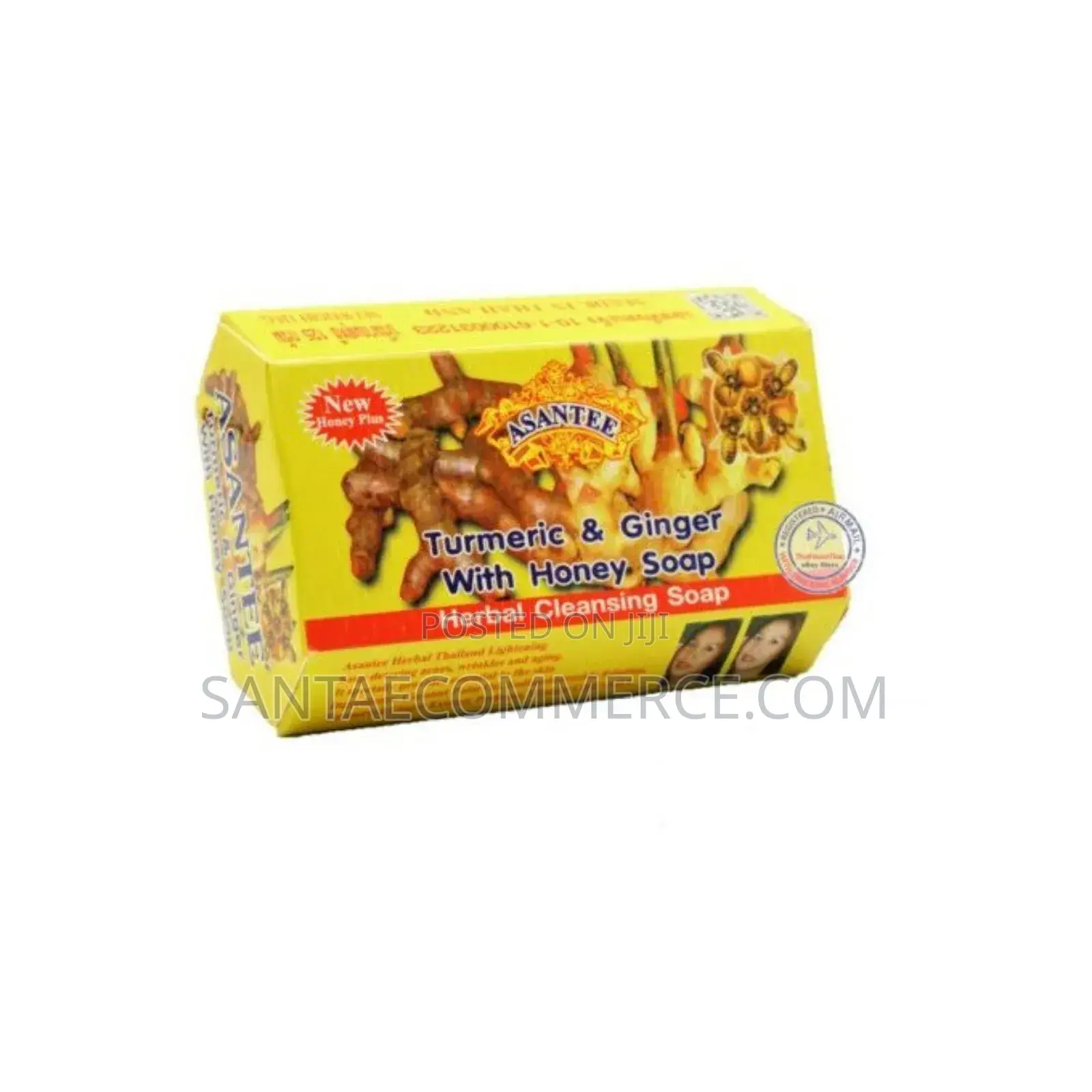 Asantee Tumeric and Ginger With Honey Soap