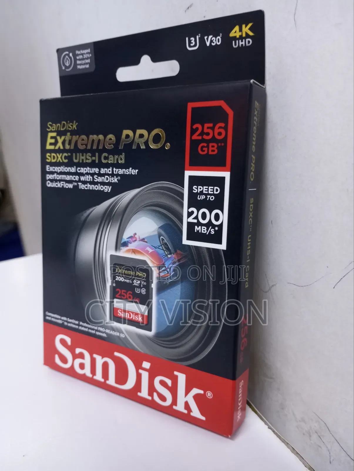Sandisk Extreme Pro Sd Uhs I 256gb Card for Video