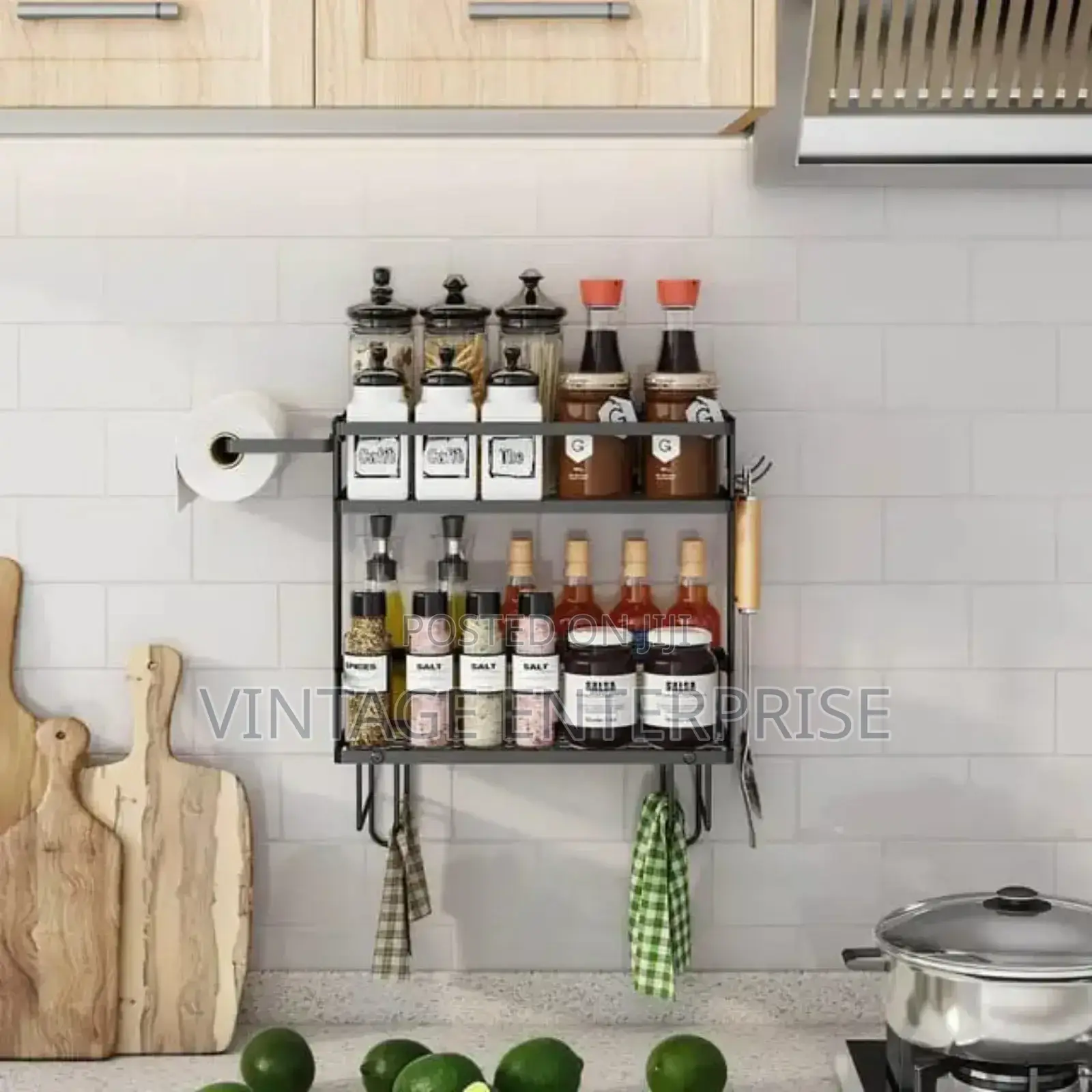 2tier Bathroom /Kitchen Storage Organizer