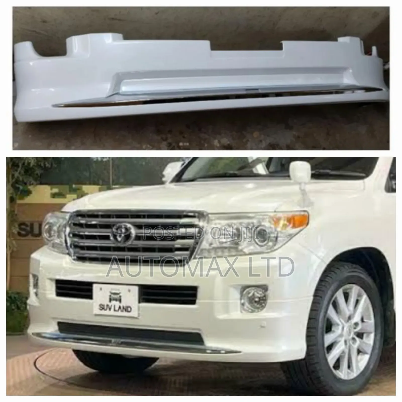 URJ202: Toyota Landcruiser 200 Series, Bumper Lip Extension