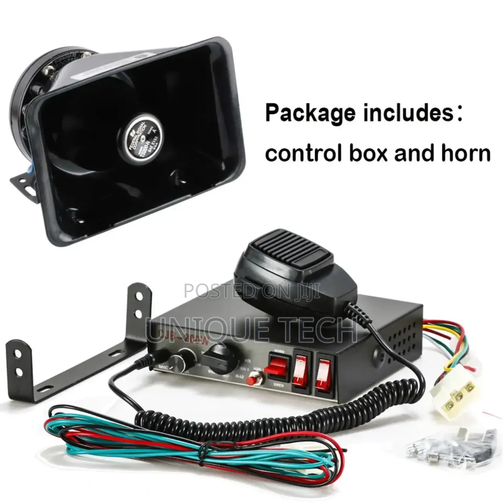 200w Public Safety Siren With Built-in Amplifier