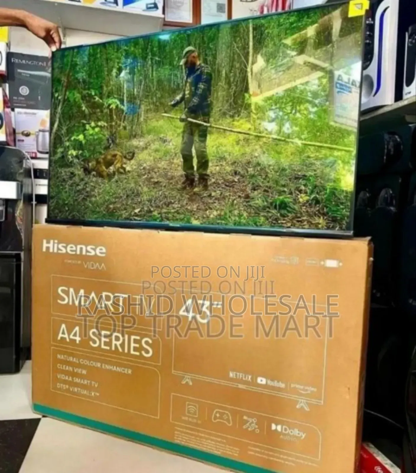 43 Inch Hisense Tv Smart Flameless.