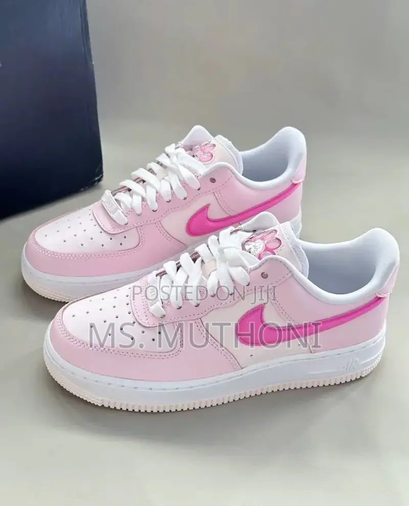 *Nike Air Force 1 '07 Perl* *Pink Paw Print '*