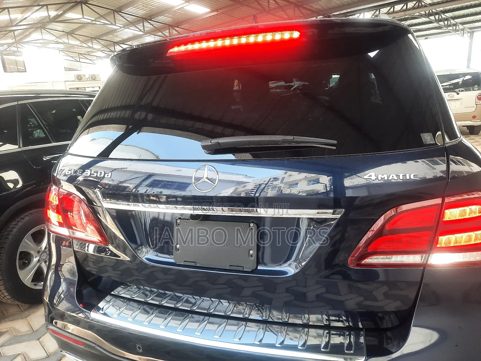 Mercedes-Benz GLE-Class GLE 350d 4MATIC 2018 Blue
