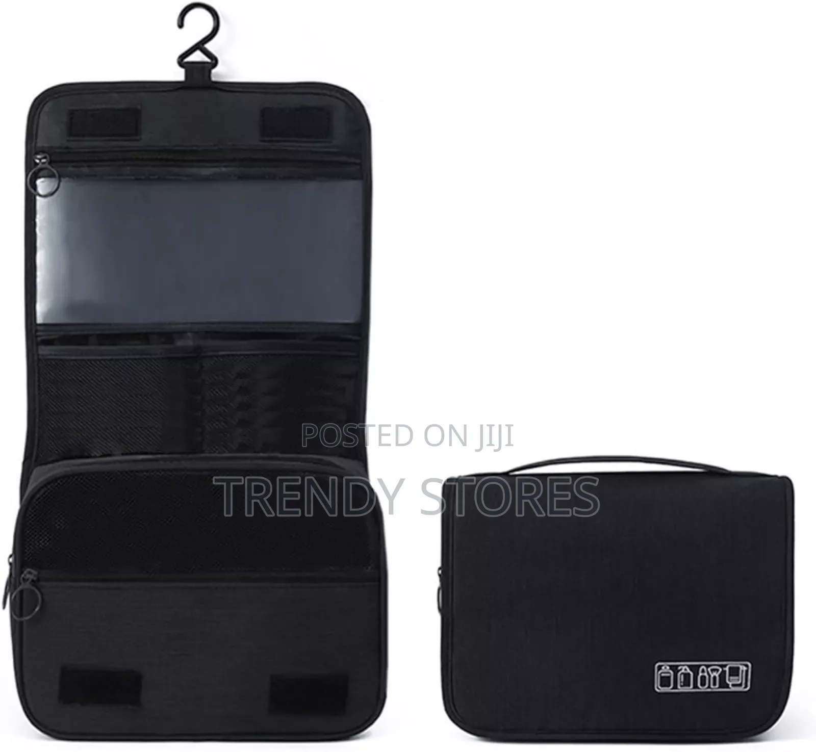 Partitioned Makeup Organizer Bag