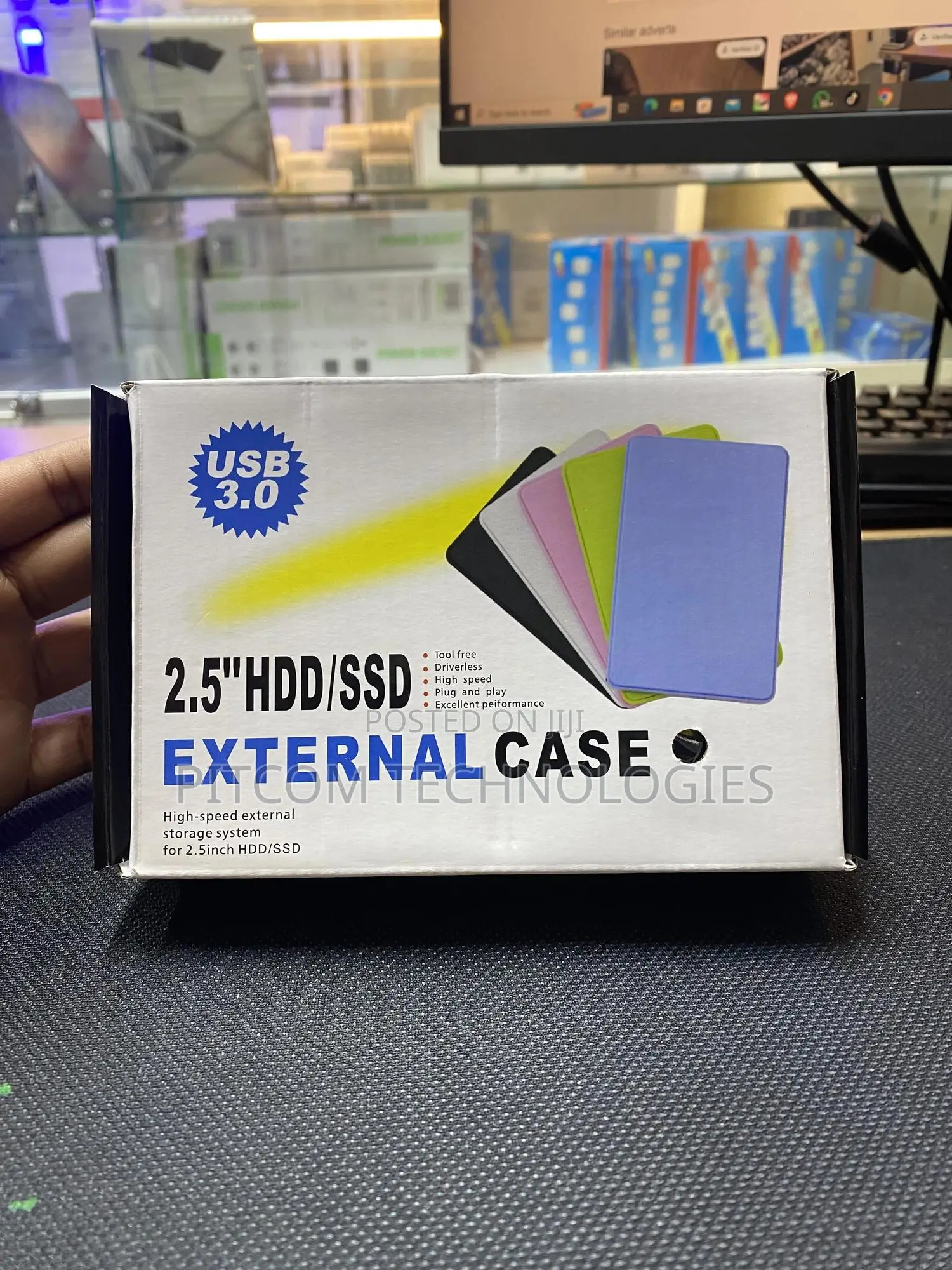 Eternal Harddisk and SSD Case