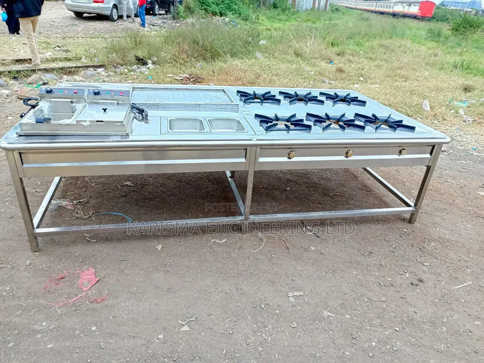 Combined Cooking Range