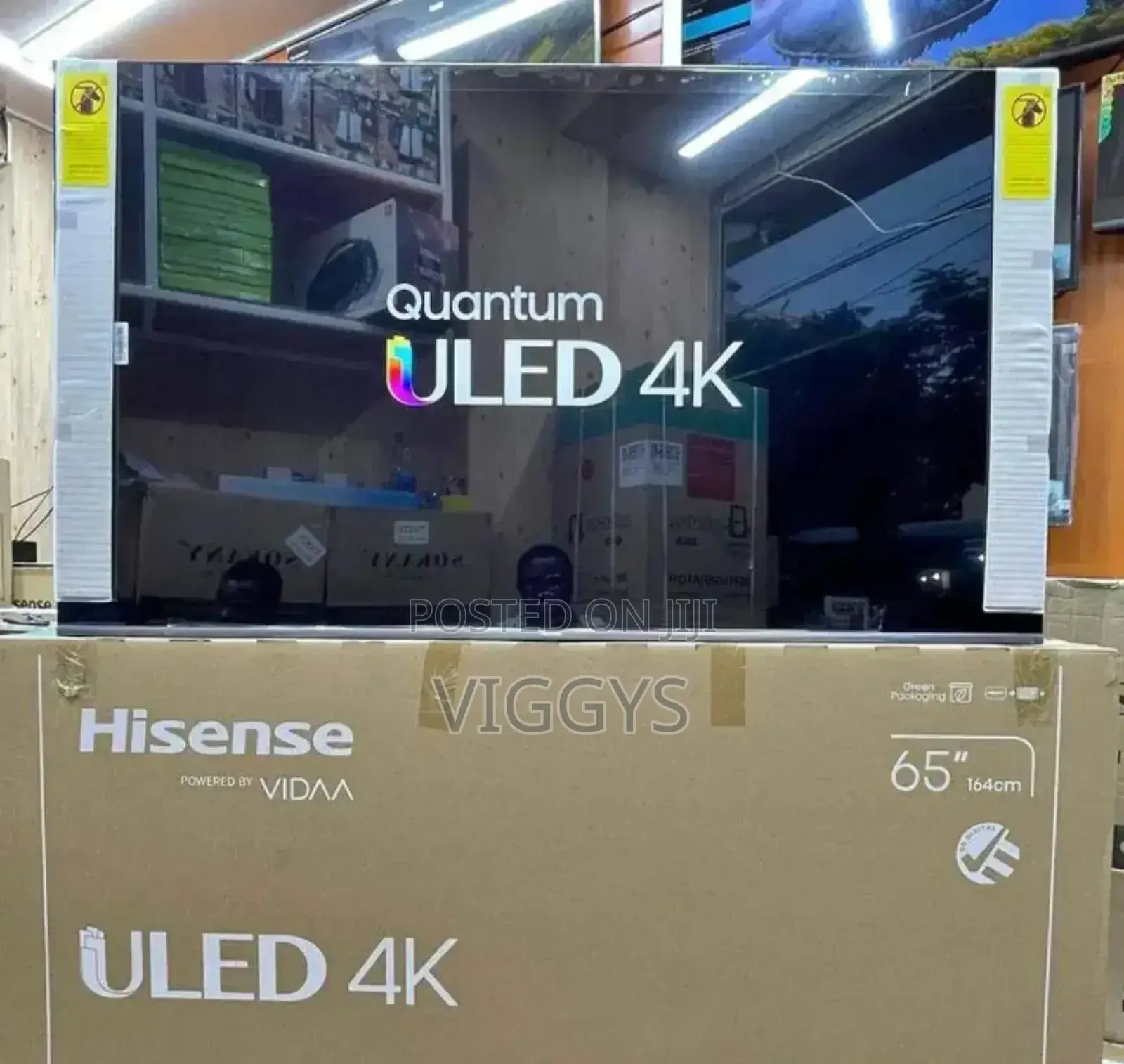 Good Working ULED Hisense 65 Inch Smart TV HU-1