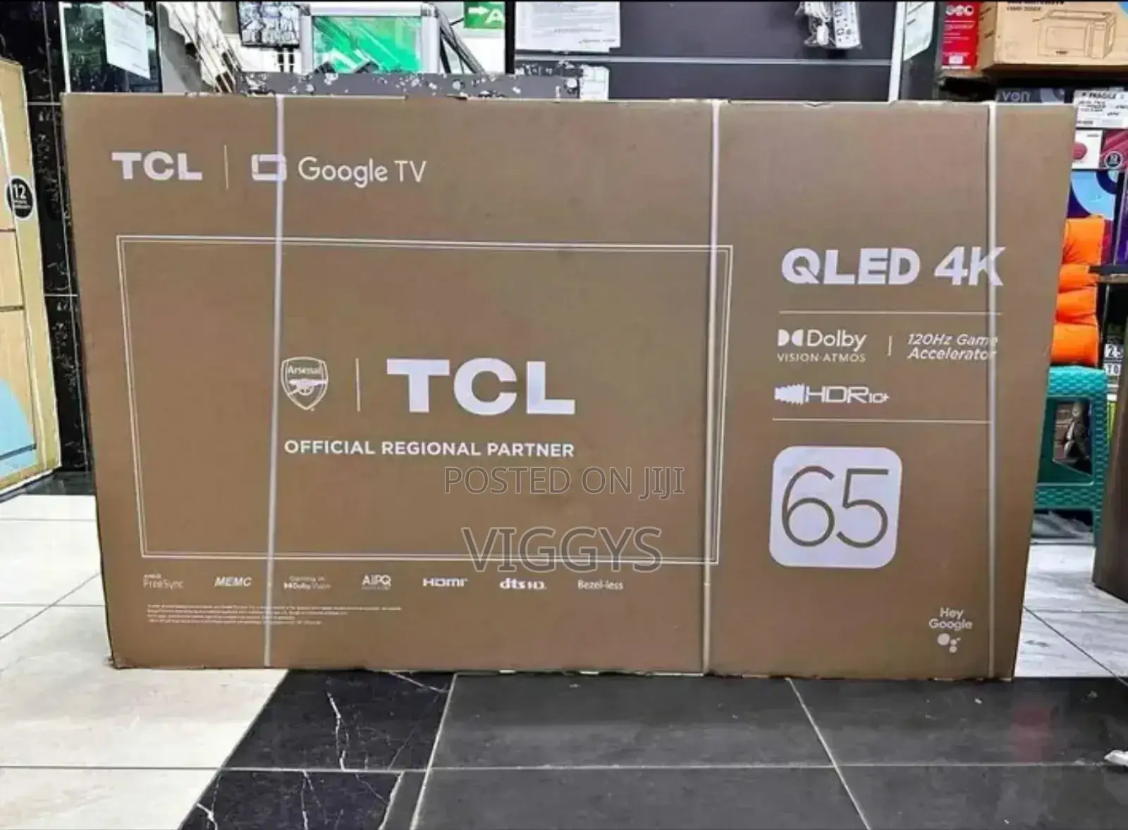 Brand New TCL QLED 65 Inch / Smart Android TV a-2