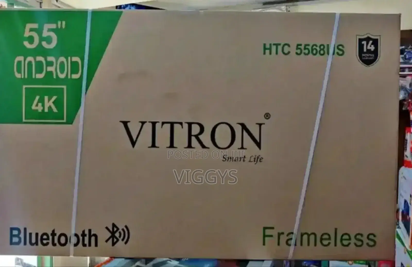 Vitron 55 Inch Smart Android Tv T-6