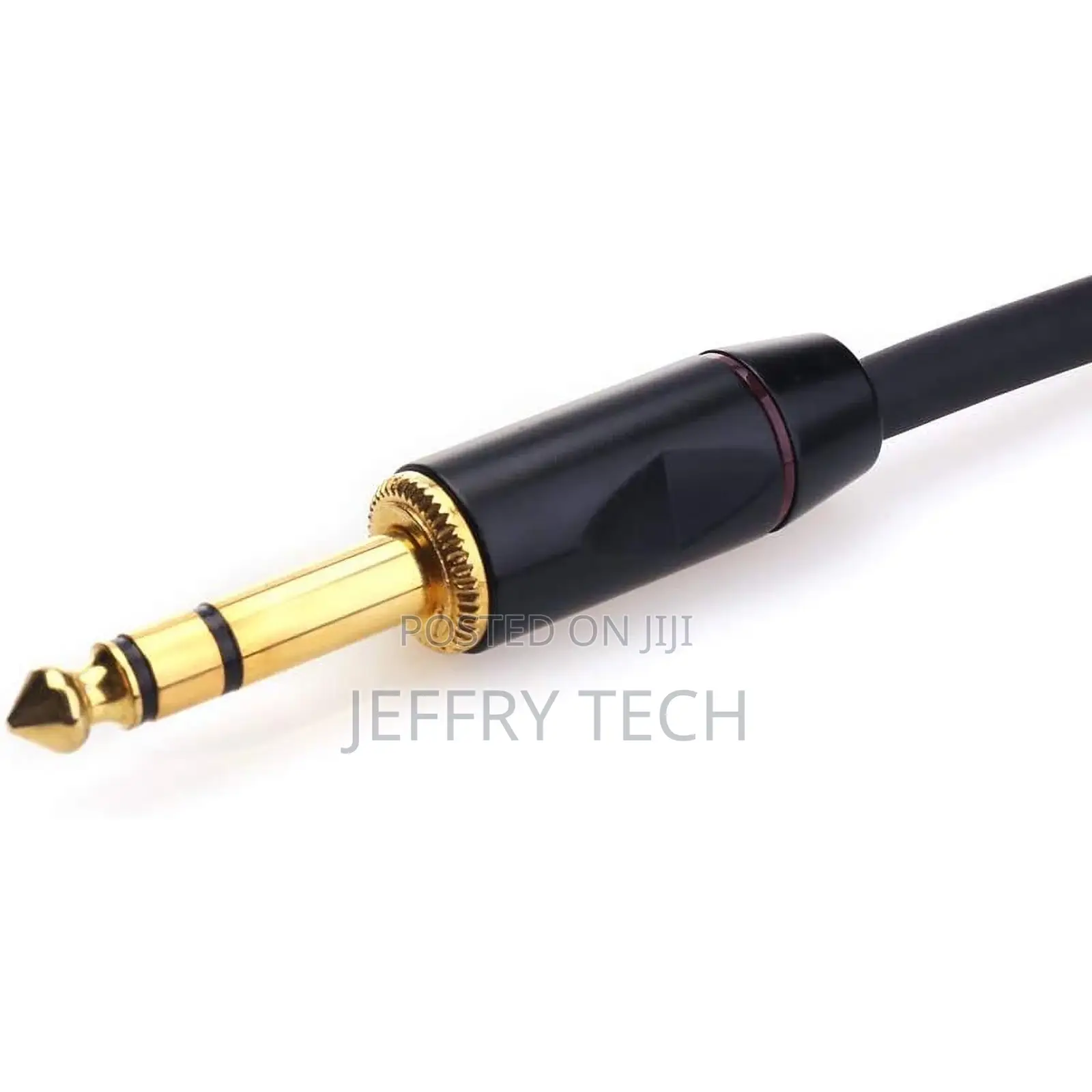1/4 TRS to Dual XLR Male Y-Splitter Stereo Breakout Cable 1/