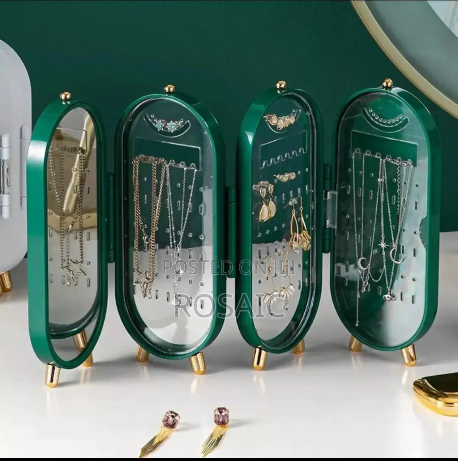 *Foldable Unique Exquisite Vintage Retro Jewelry Displays