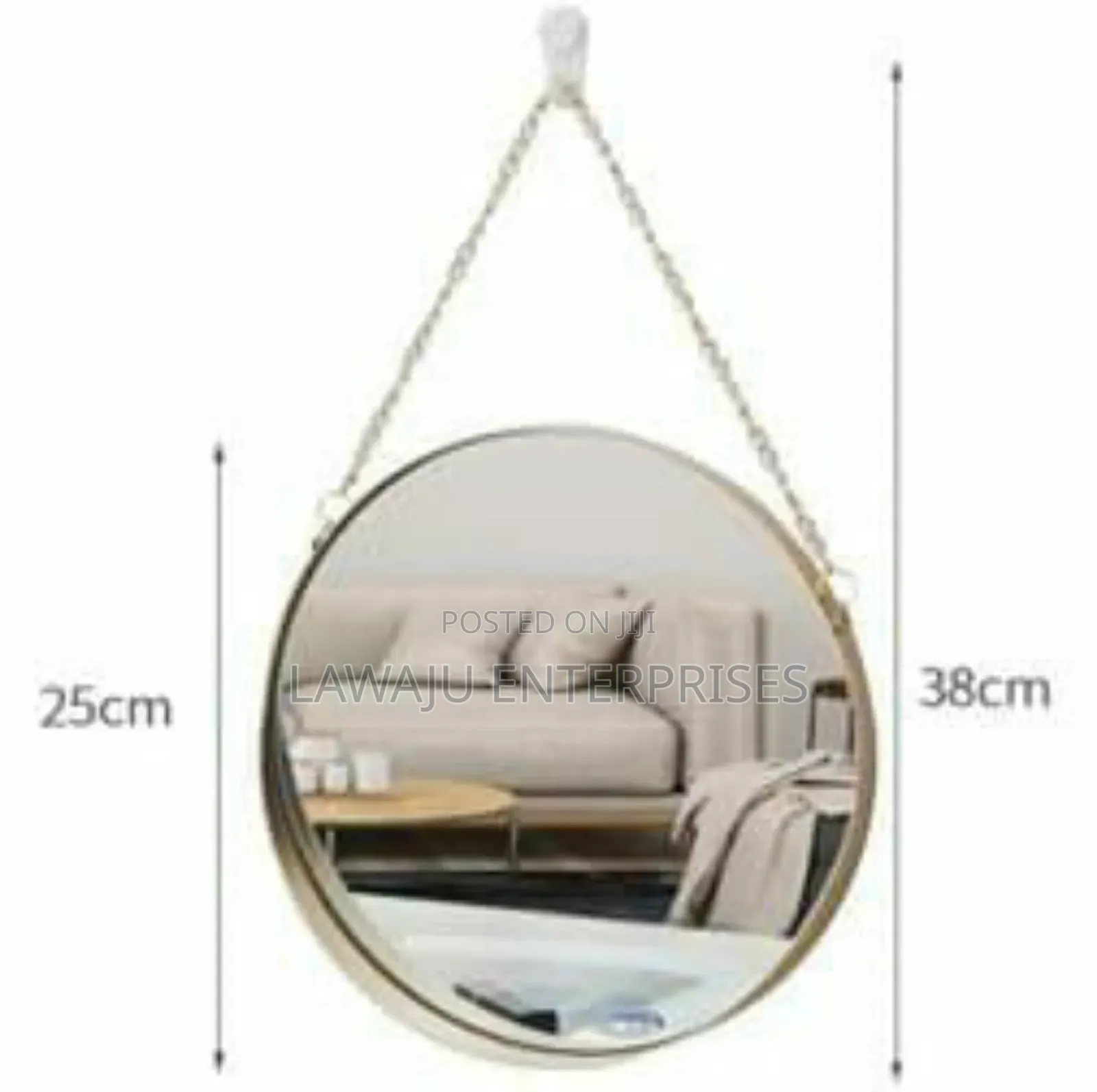 Nordic Round Makeup Mirror