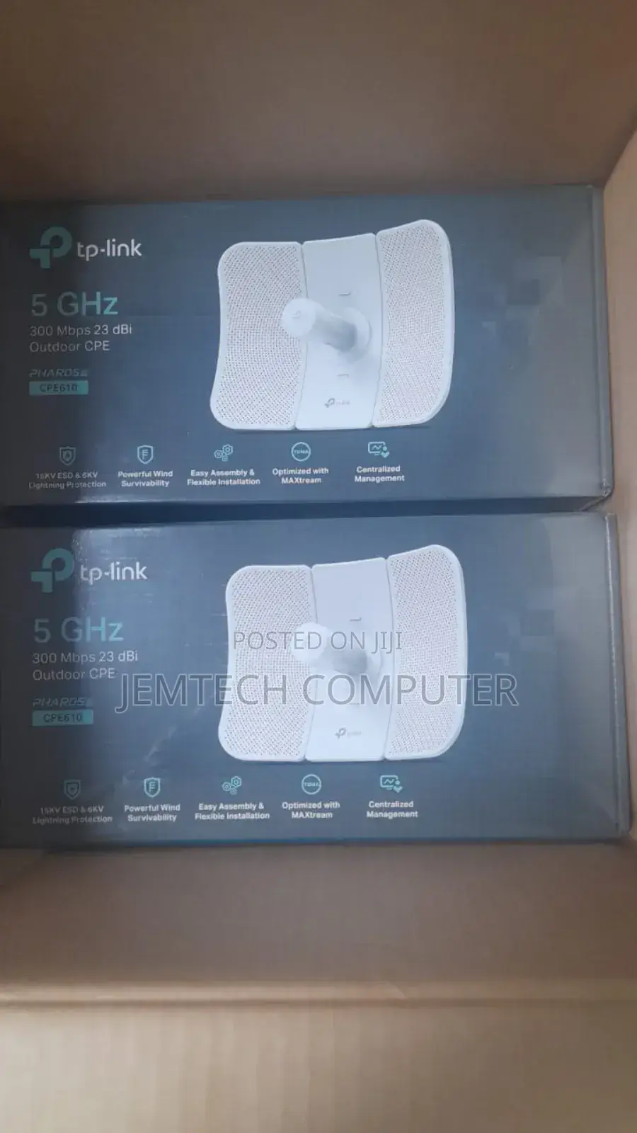 TL-CPE610*Tp-link 5ghz 300mbps 23dbi Outdoor CPE - TL-CPE610