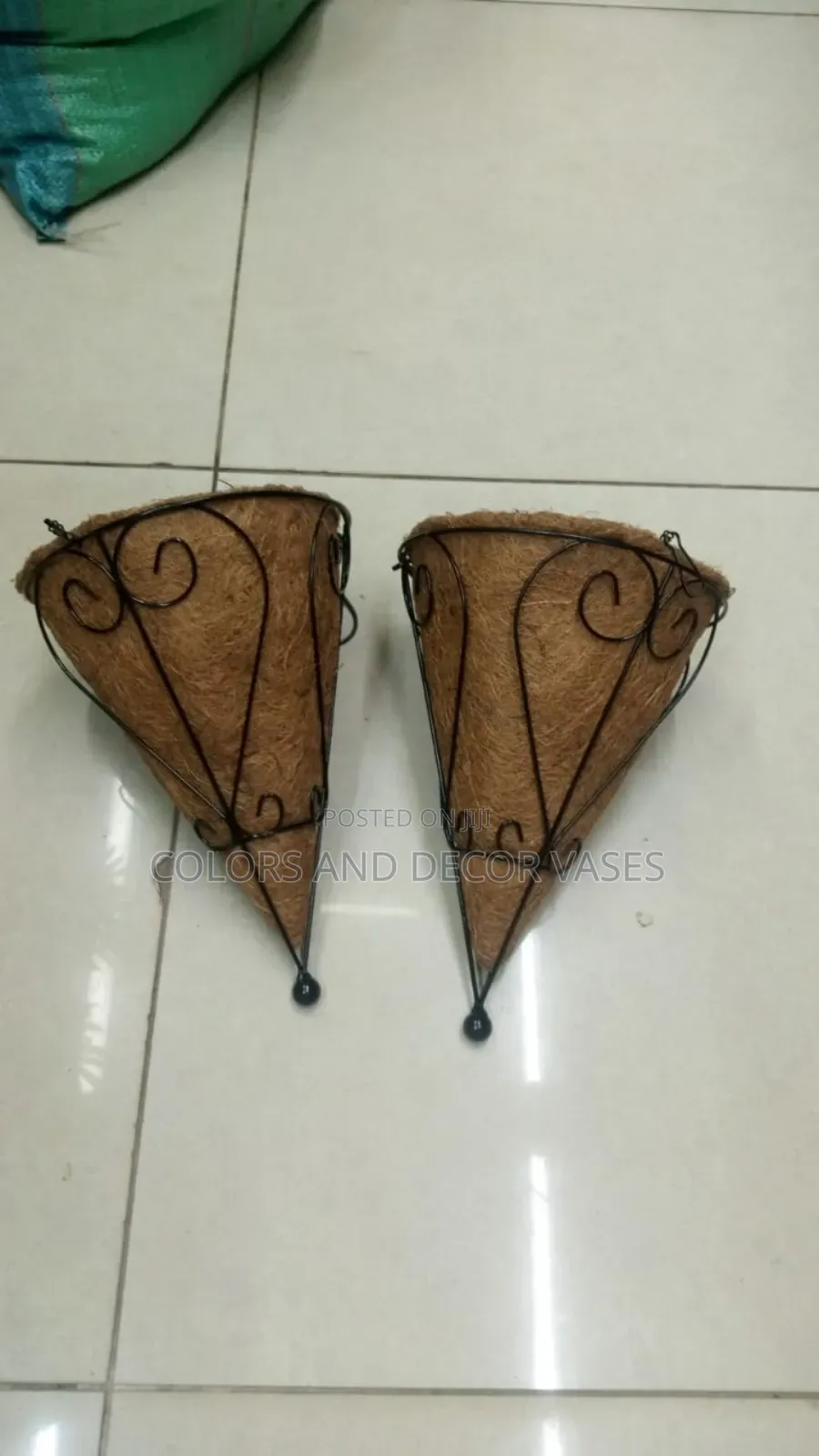 Outdoor Decor Hanging Vase
